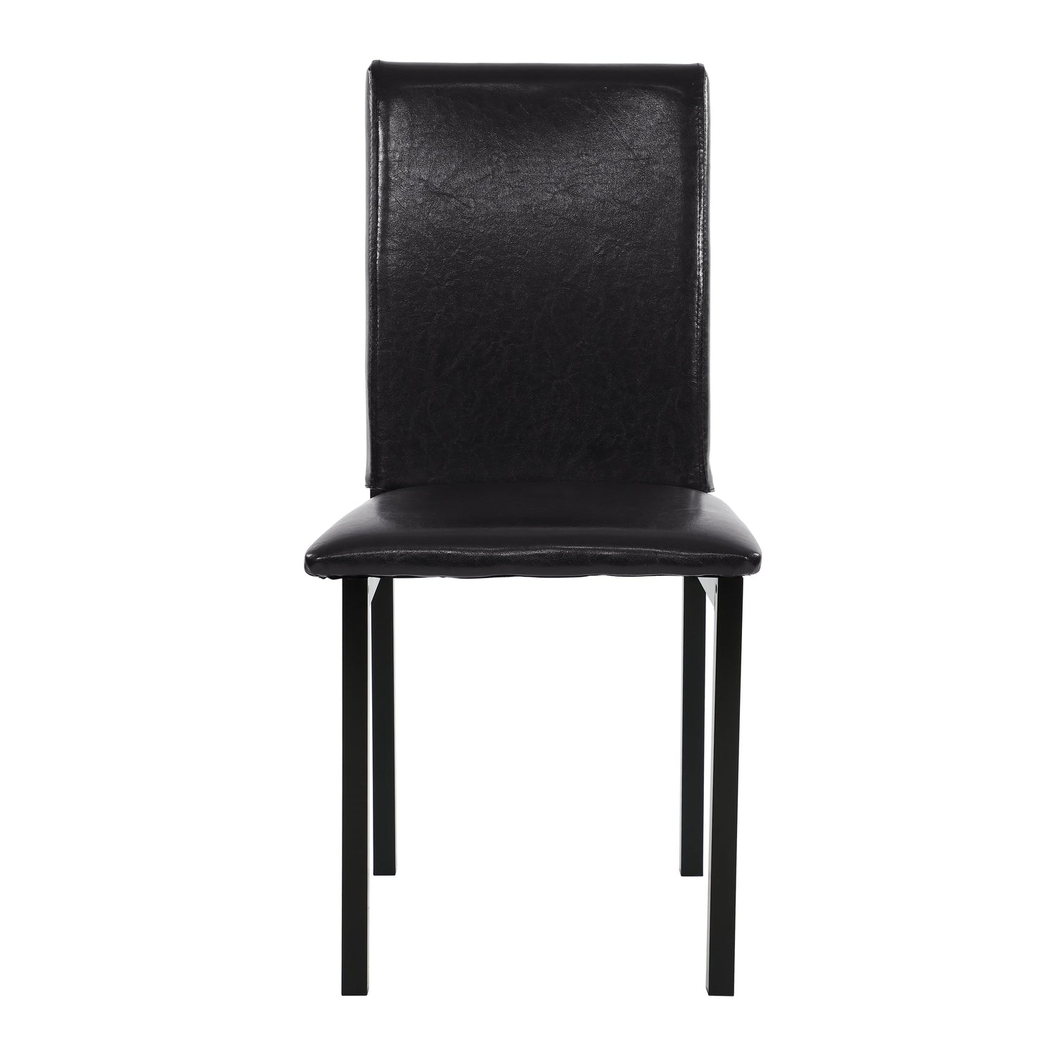 Tempe Brown/Black Marble-Top Dining Set - SET | 2601-48 | 2601S - Bien Home Furniture & Electronics