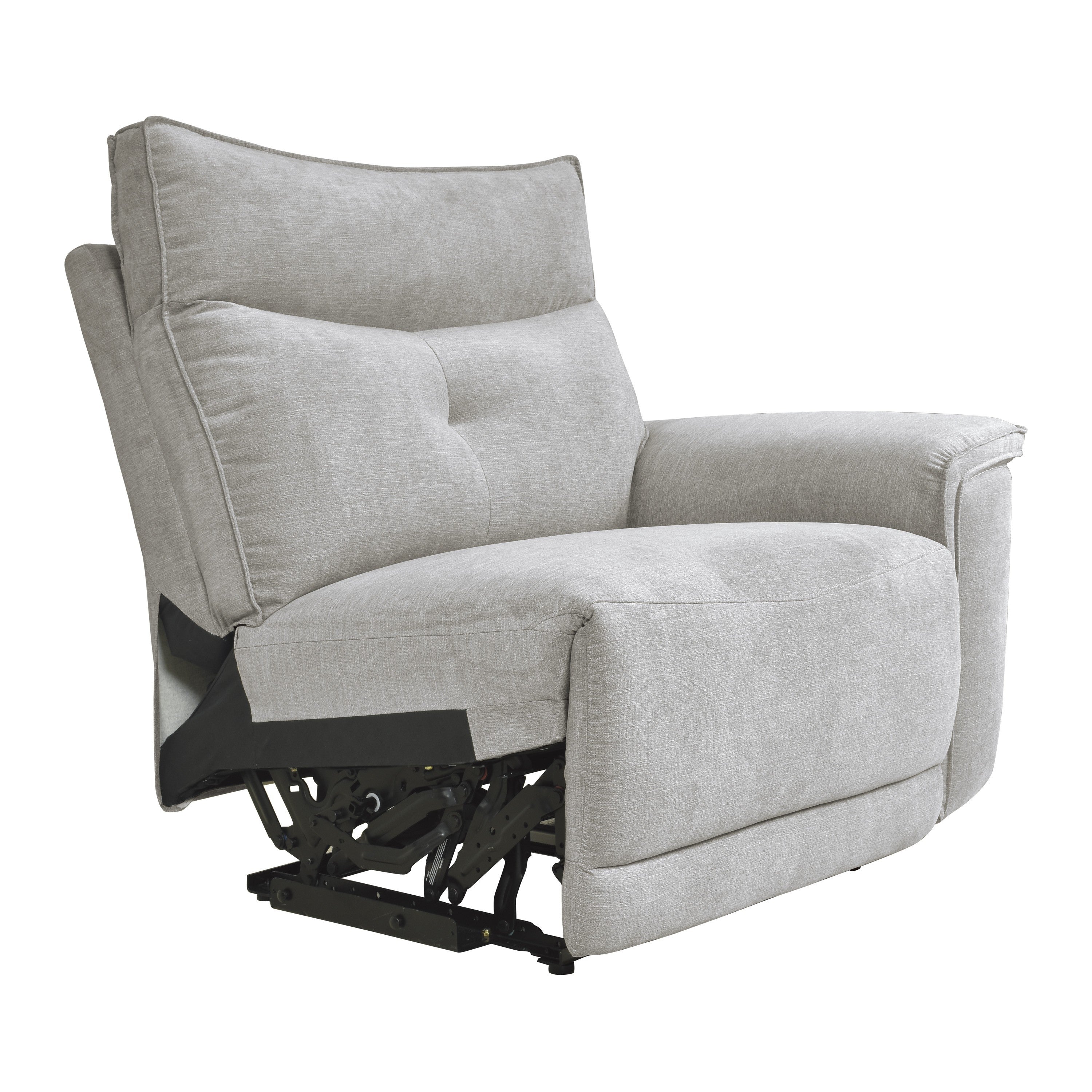 Tesoro Mist Gray Modular Power Reclining Sectional - 9509MGY*6LRRRPWH - Bien Home Furniture & Electronics
