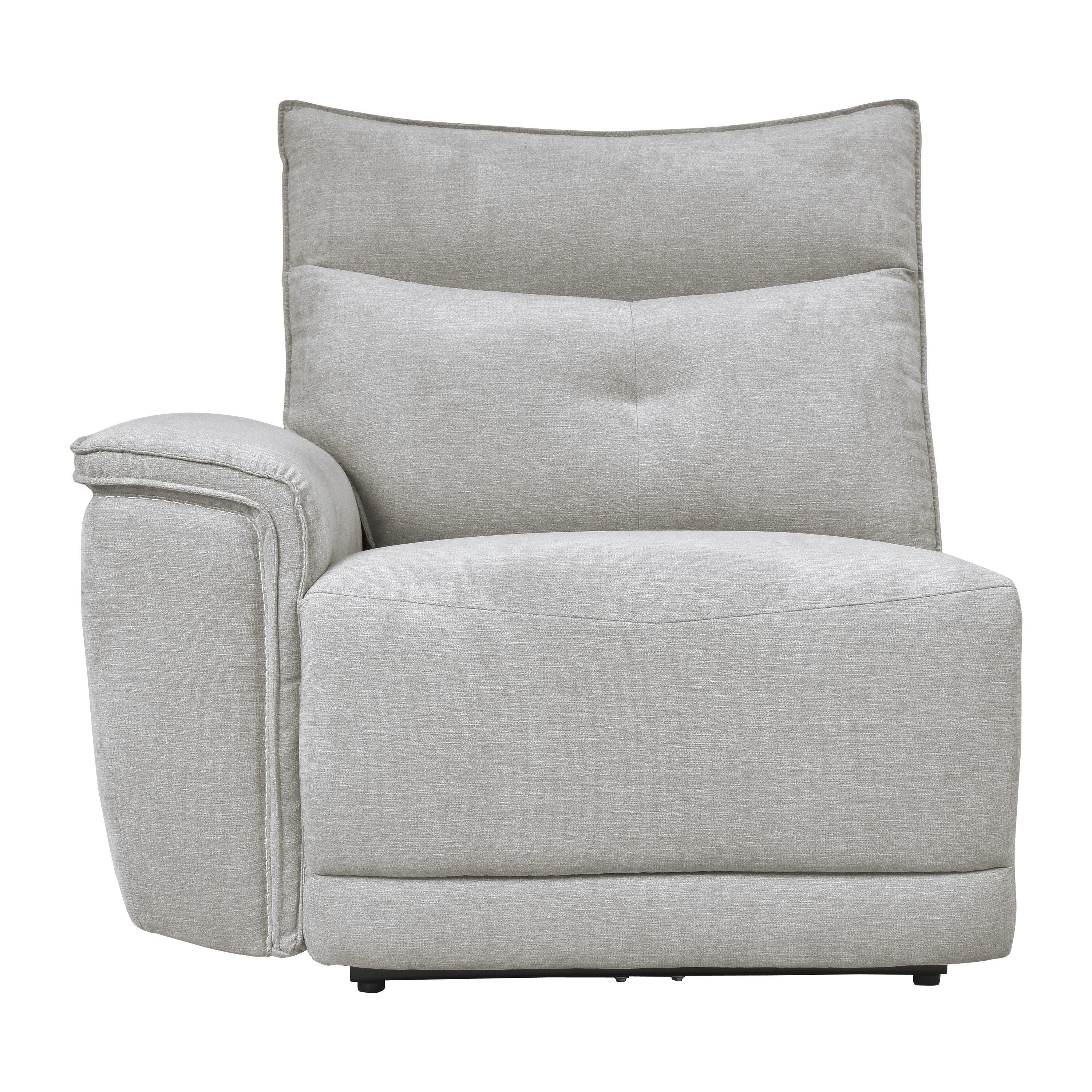 Tesoro Mist Gray Modular Power Reclining Sectional - 9509MGY*6LRRRPWH - Bien Home Furniture & Electronics