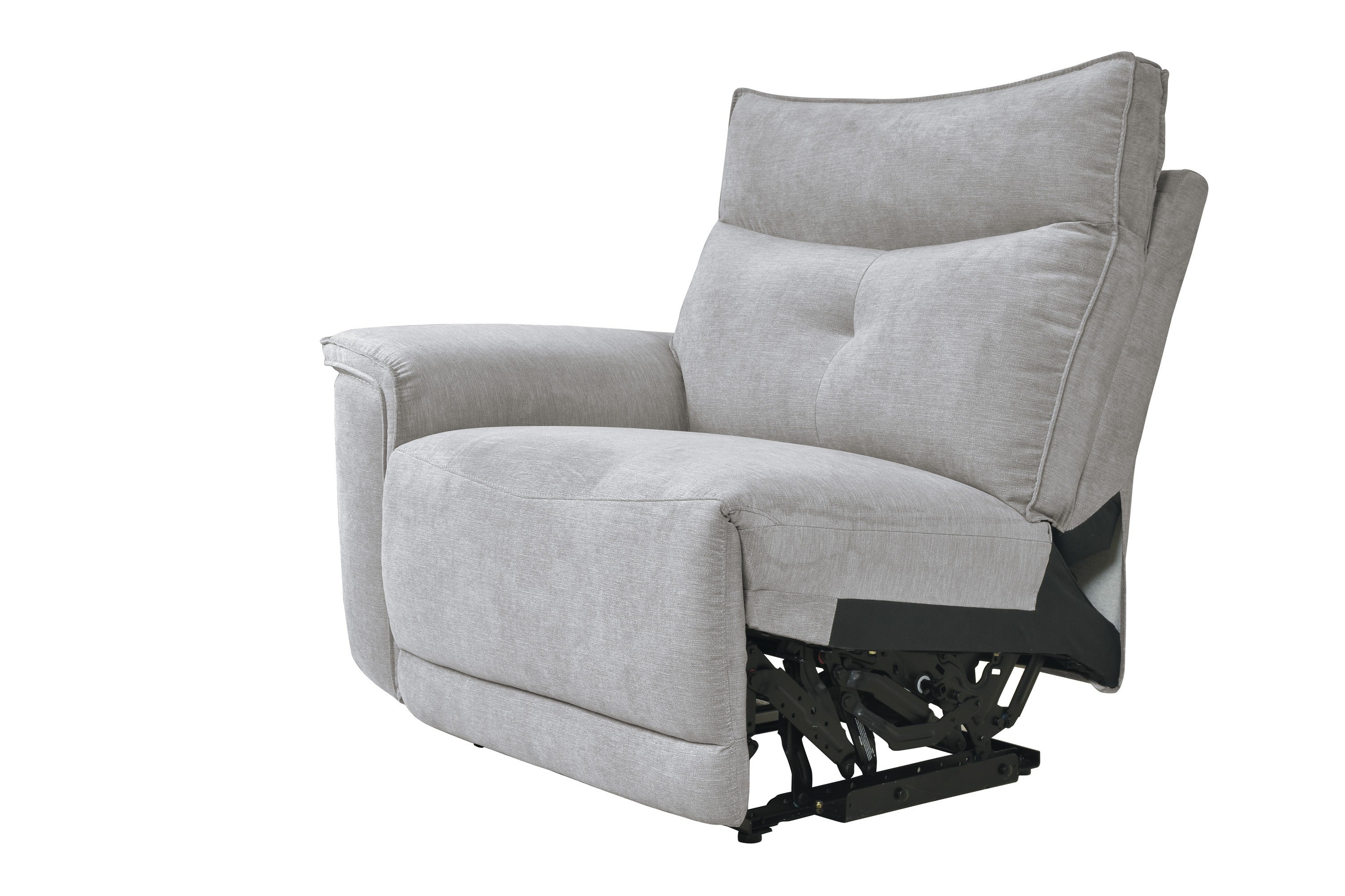 Tesoro Mist Gray Modular RAF Power Reclining Sectional - 9509MGY*6LRPWH5R - Bien Home Furniture & Electronics