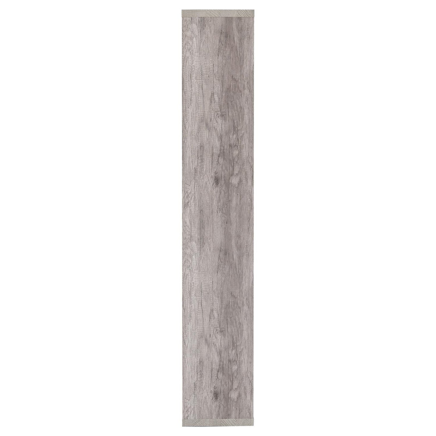 Theo Gray Driftwood 10-Shelf Bookcase - 801137 - Bien Home Furniture & Electronics