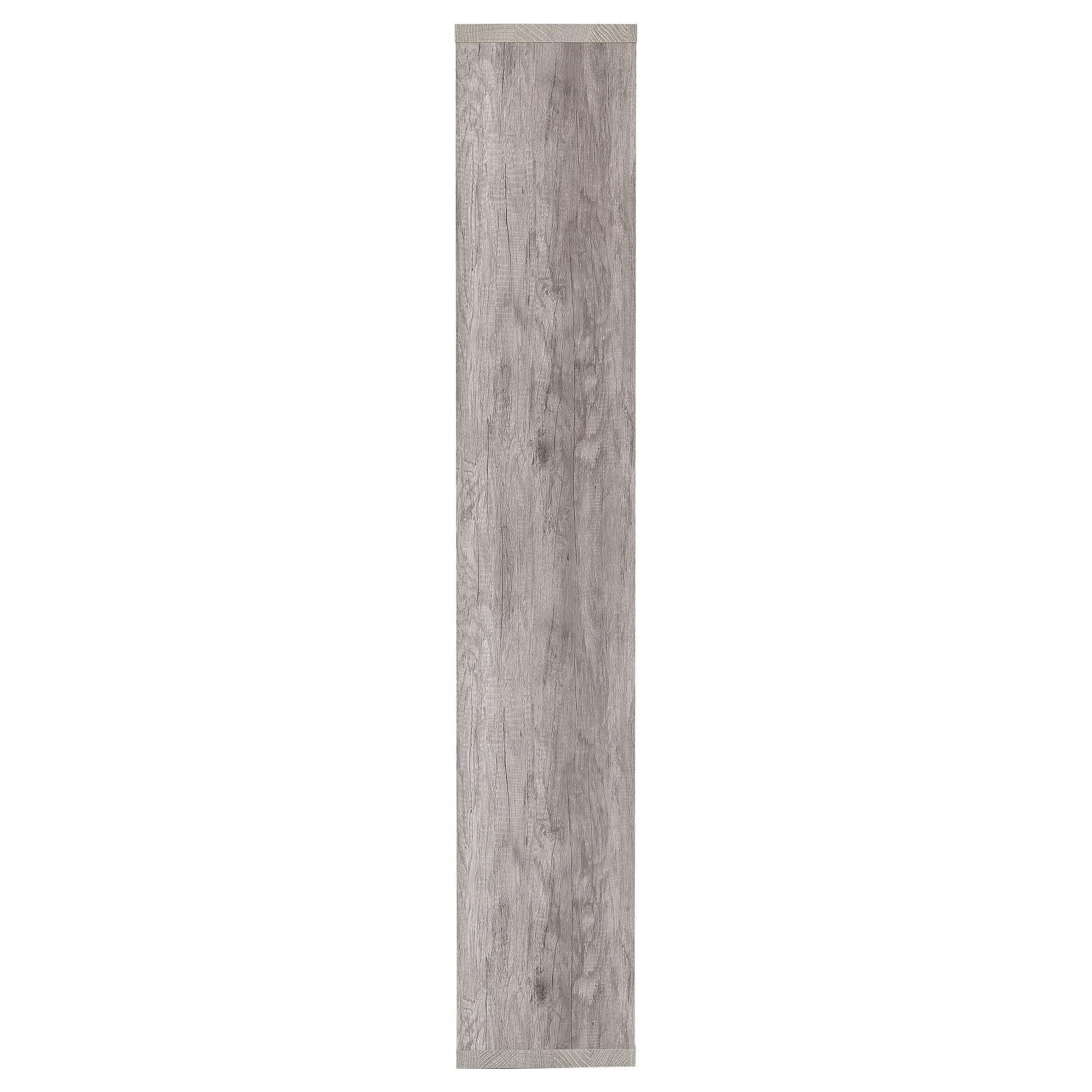 Theo Gray Driftwood 10-Shelf Bookcase - 801137 - Bien Home Furniture & Electronics