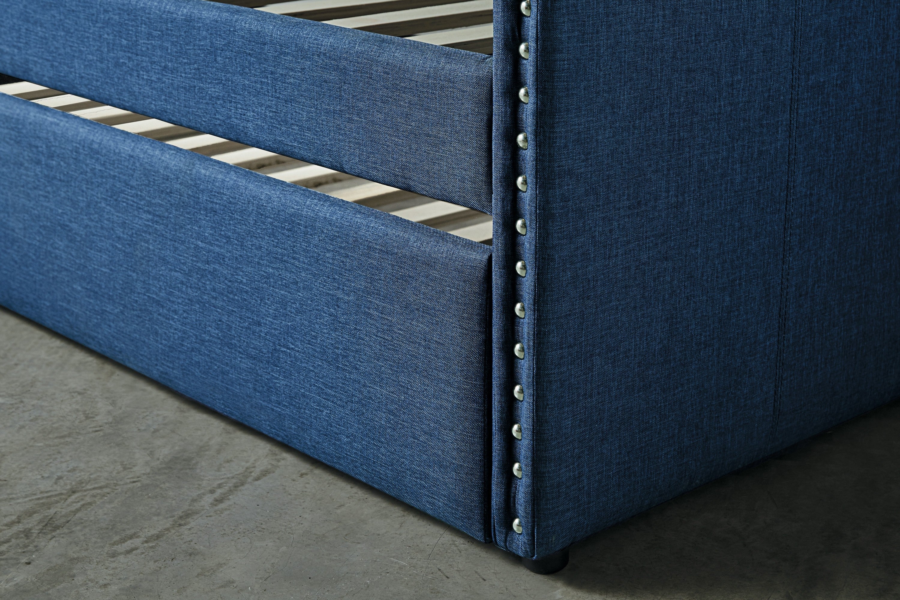 Therese Blue Daybed with Trundle - SET | 4969BU-A | 4969BU-B - Bien Home Furniture & Electronics