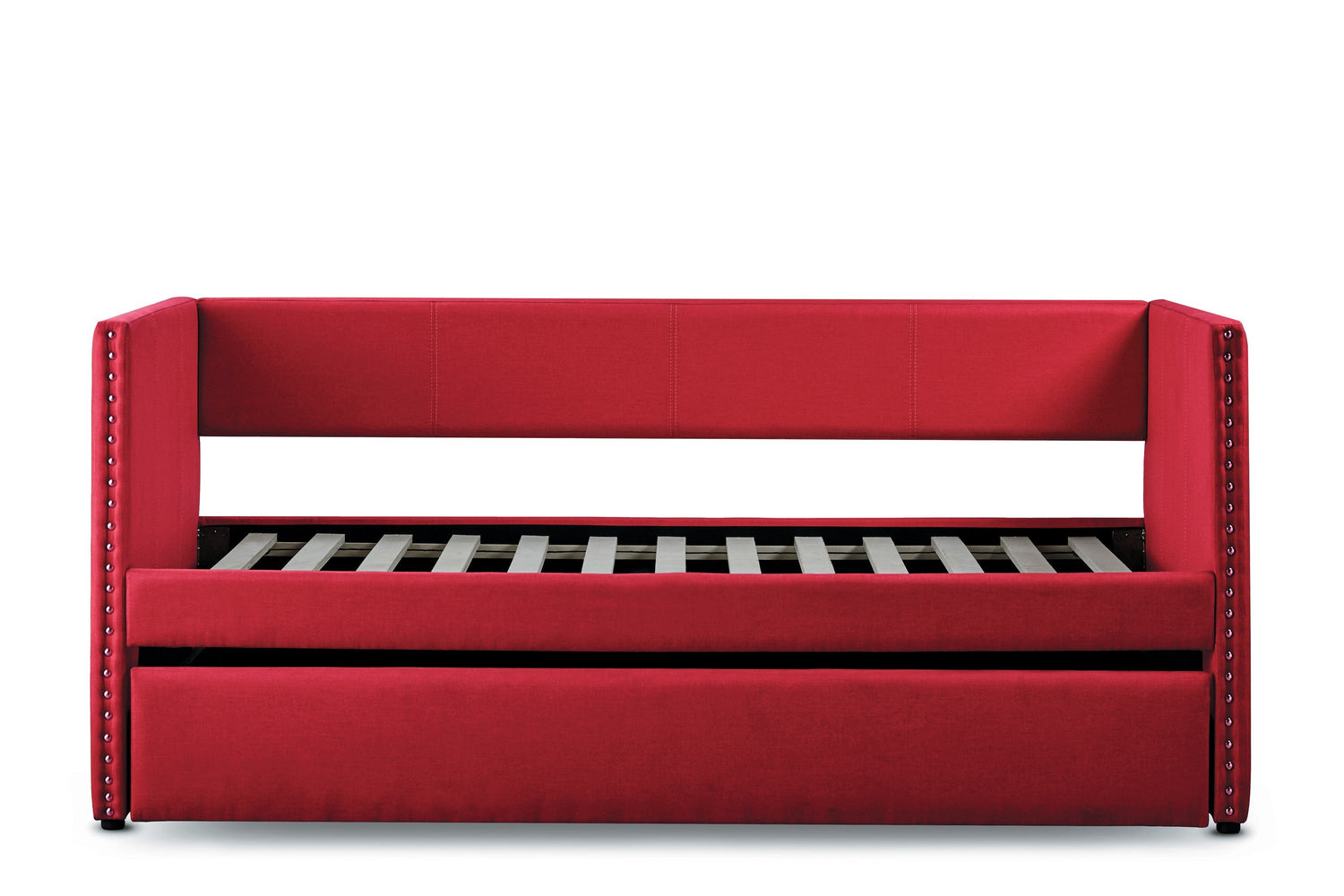 Therese Red Daybed with Trundle - SET | 4969RD-A | 4969RD-B - Bien Home Furniture & Electronics