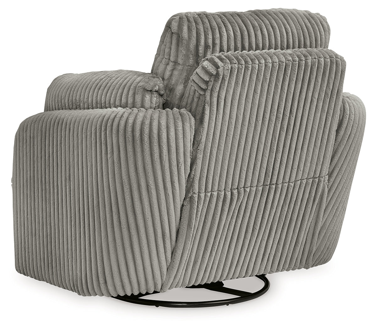 Tie-Breaker Fog Swivel Glider Recliner - 9490361 - Bien Home Furniture & Electronics