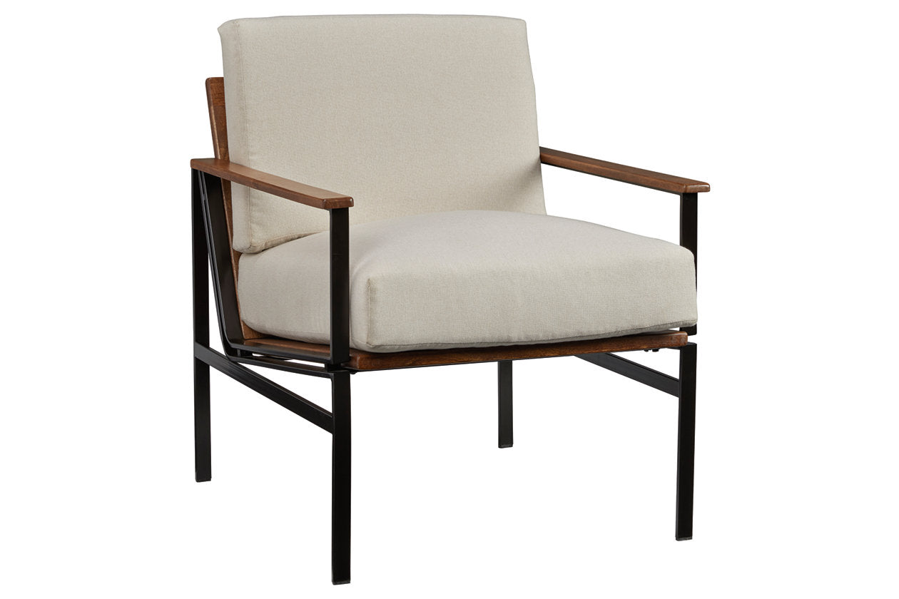 Tilden Ivory/Brown Accent Chair - A3000271 - Bien Home Furniture & Electronics