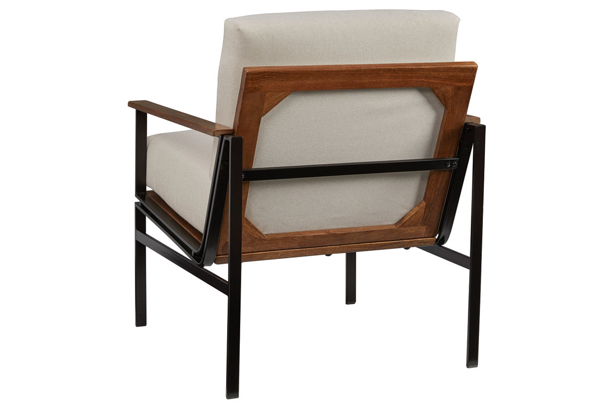 Tilden Ivory/Brown Accent Chair - A3000271 - Bien Home Furniture & Electronics