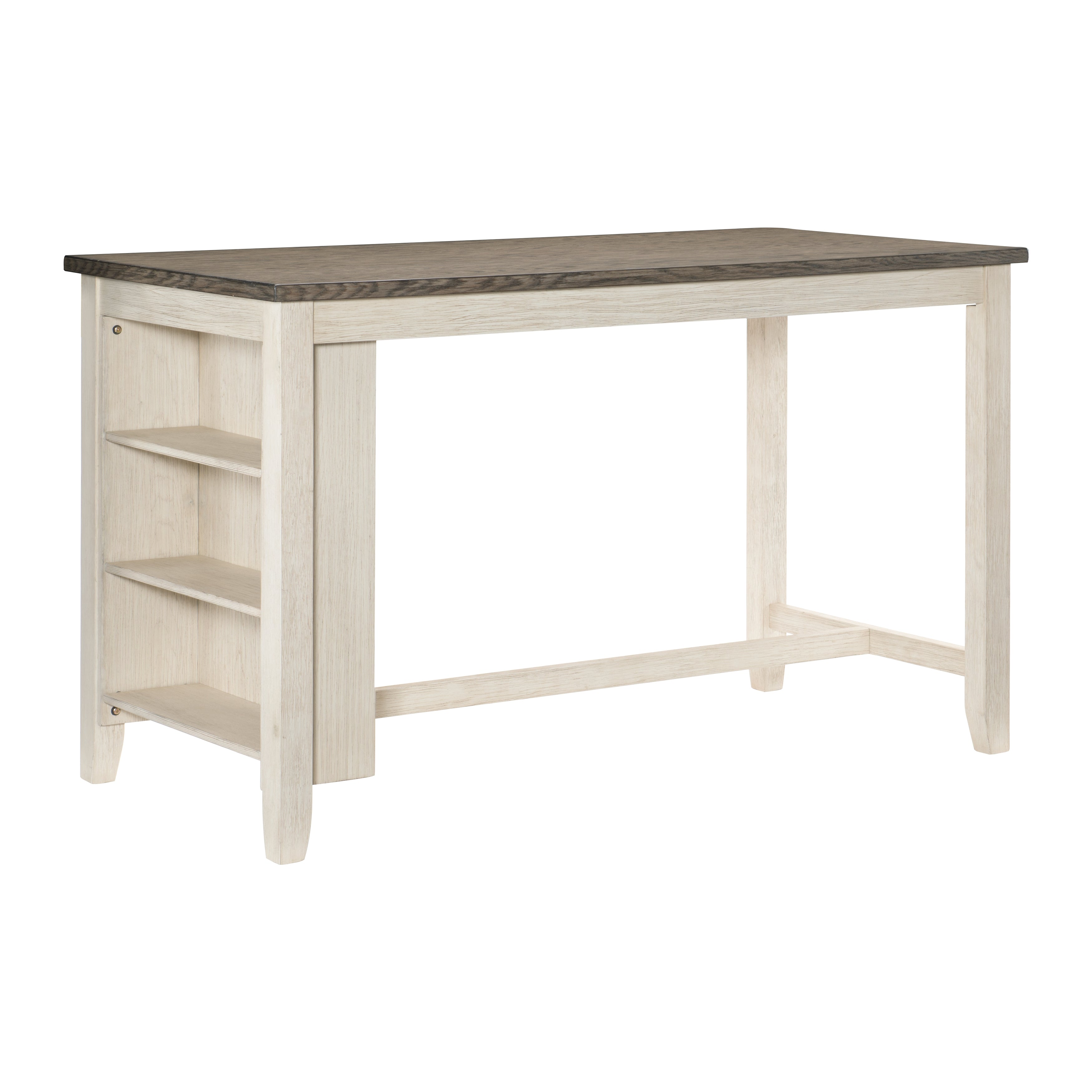 Timbre Whitewash Counter Height Set - SET | 5603WW-36 | 5603WW-24(3) - Bien Home Furniture & Electronics