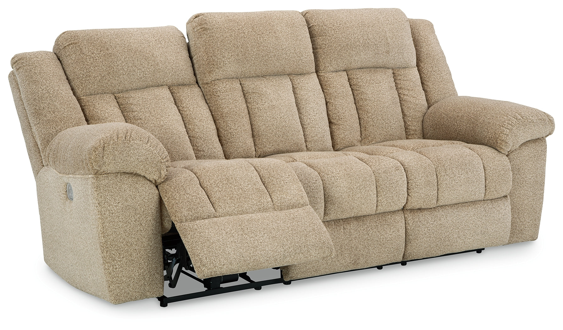 Tip-Off Wheat Power Reclining Sofa - 6930515 - Bien Home Furniture & Electronics