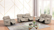 Titan1002-Stone OVERSIZED 3pc Reclining Set - Titan1002 Stone - Bien Home Furniture & Electronics
