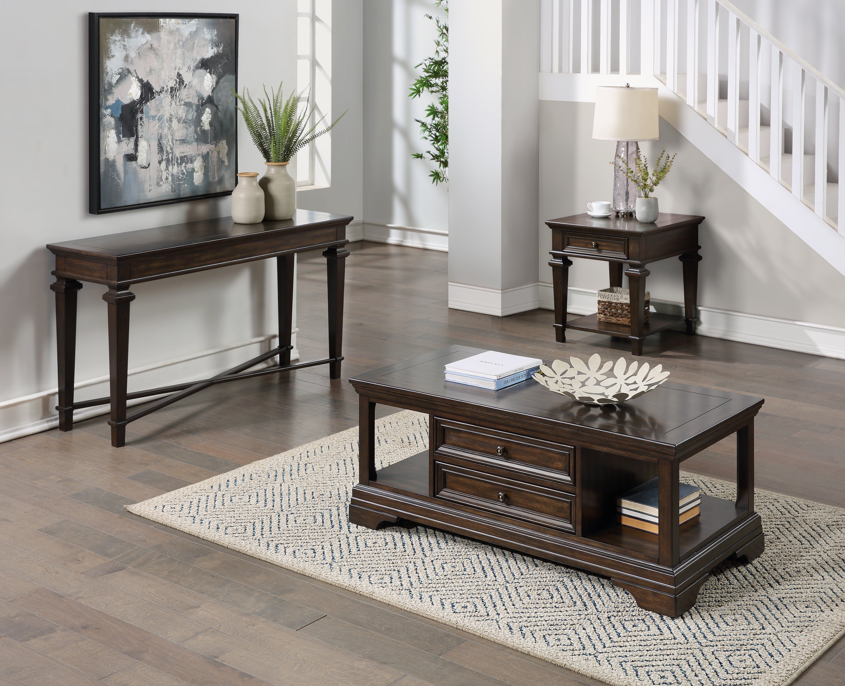Tobias Espresso End Table - 3681-04 - Bien Home Furniture & Electronics