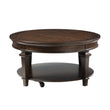 Tobias Espresso Round Cocktail Table - 3681-01RD - Bien Home Furniture & Electronics