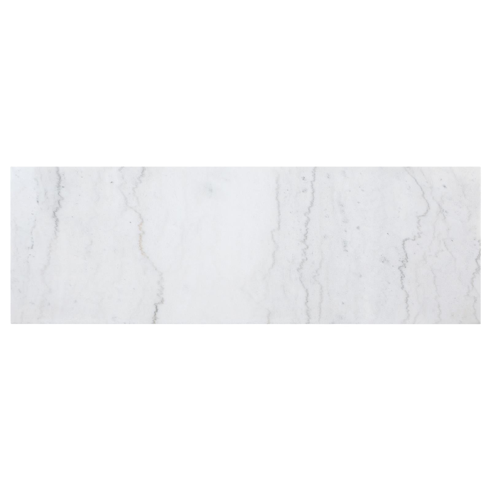 Toby Espresso/White Rectangular Marble Top Counter Height Table - 115528 - Bien Home Furniture & Electronics