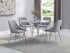 Tola Silver Dining Chair, Set of 2 - 1173S - Bien Home Furniture & Electronics