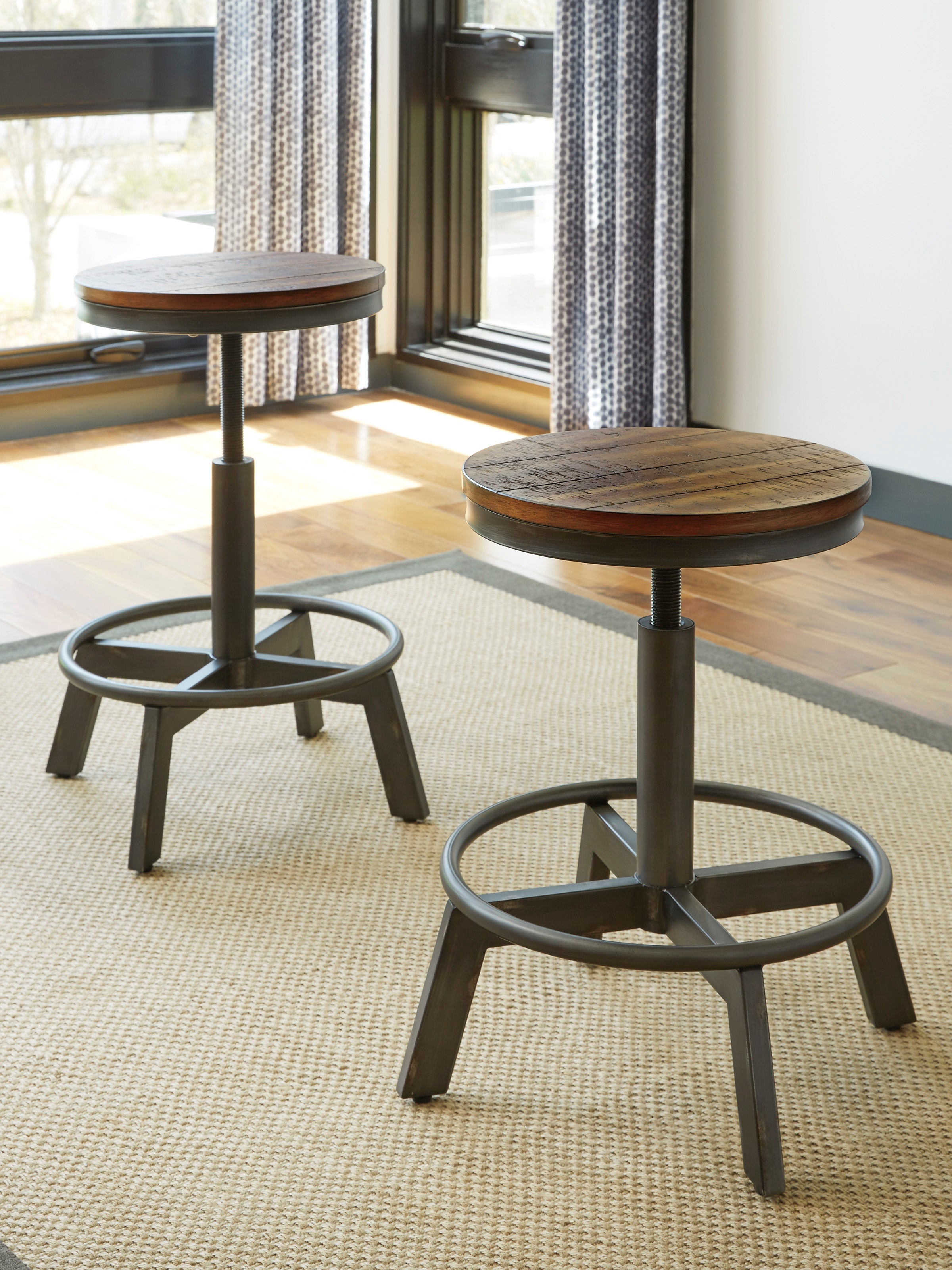 Torjin Brown/Gray Counter Height Set - SET | D440-52 | D440-024 - Bien Home Furniture & Electronics
