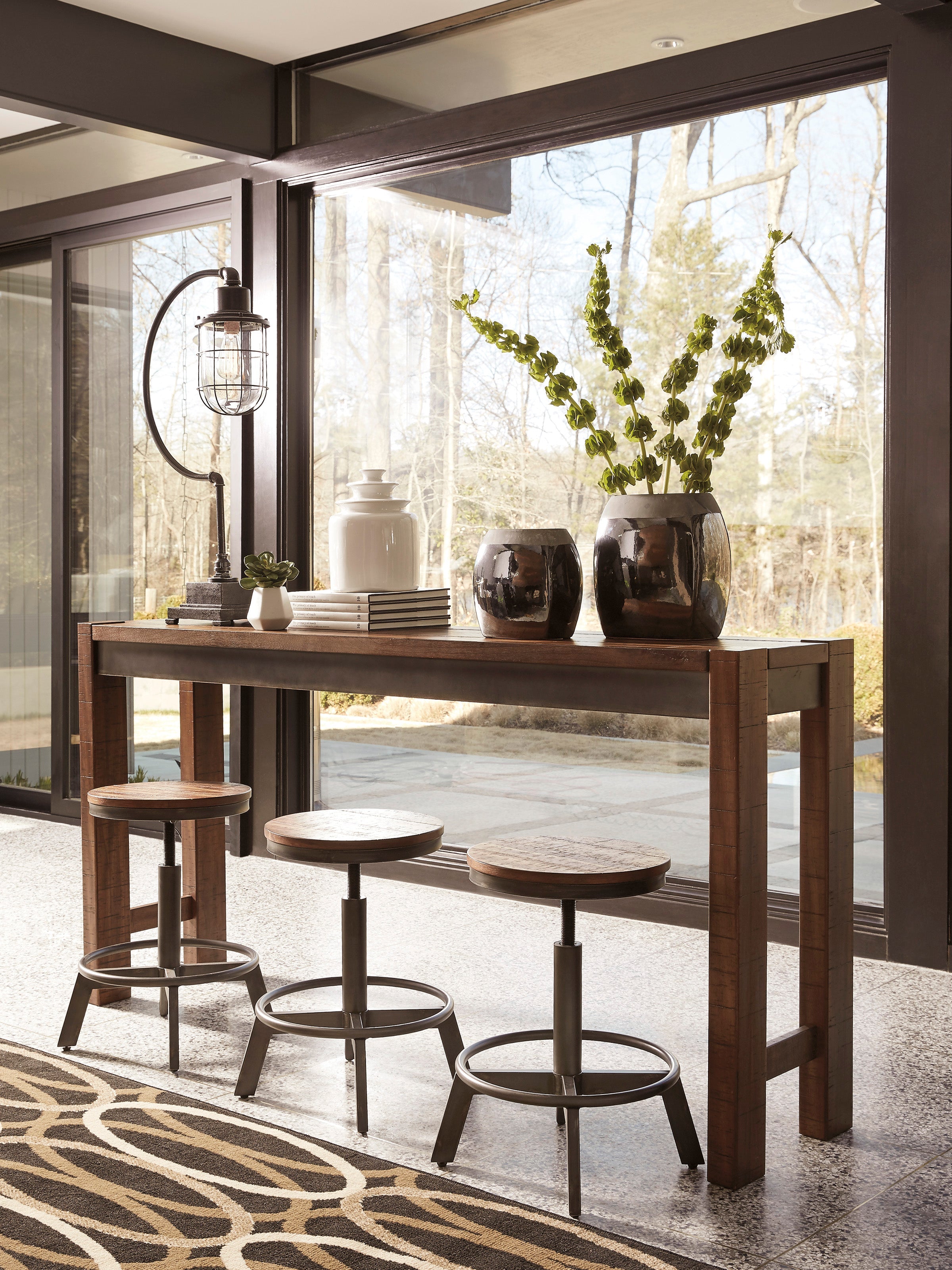 Torjin Brown/Gray Counter Height Set - SET | D440-52 | D440-024 - Bien Home Furniture & Electronics
