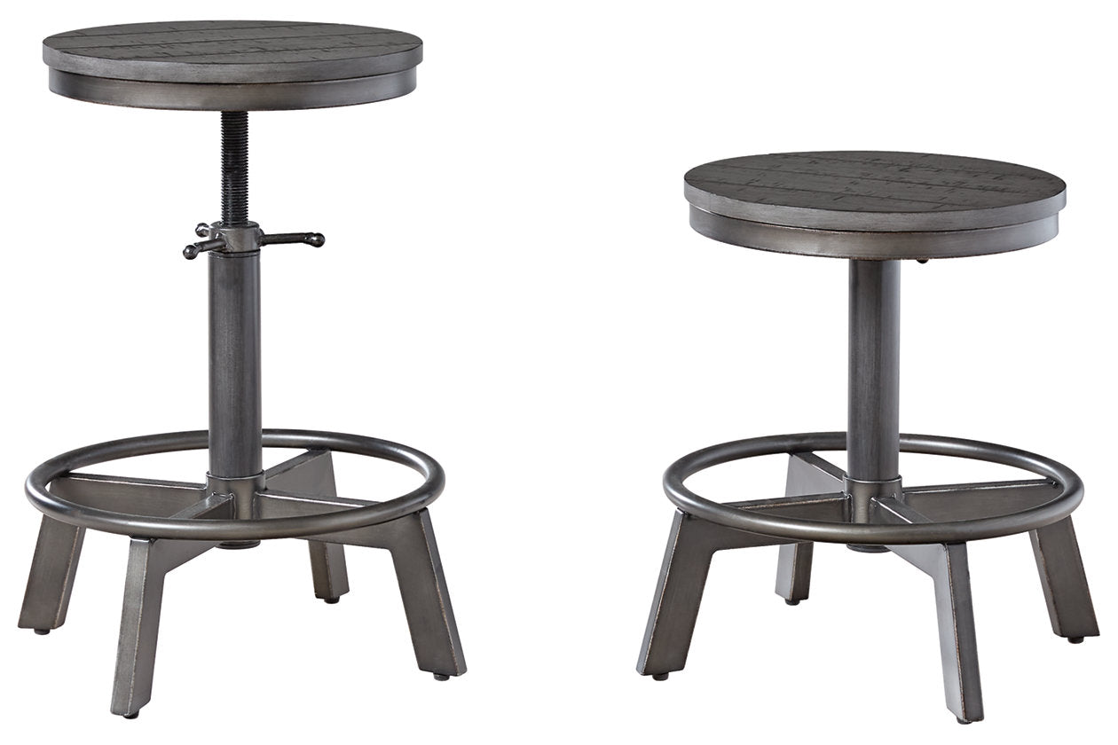 Torjin Gray Counter Height Stool, Set of 2 - D440-324 - Bien Home Furniture & Electronics