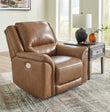 Trasimeno Caramel Power Recliner - U8281513 - Bien Home Furniture & Electronics