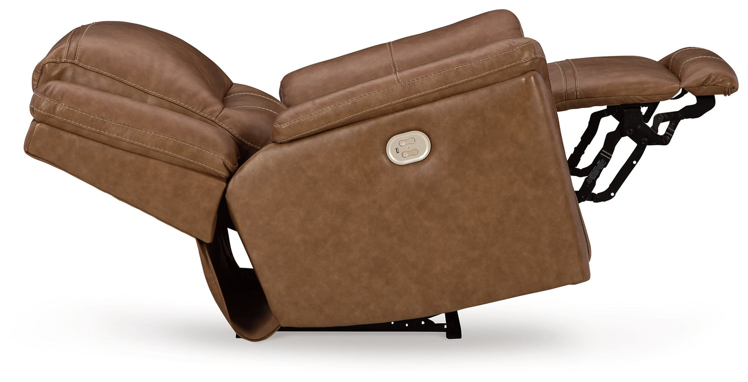 Trasimeno Caramel Power Recliner - U8281513 - Bien Home Furniture & Electronics