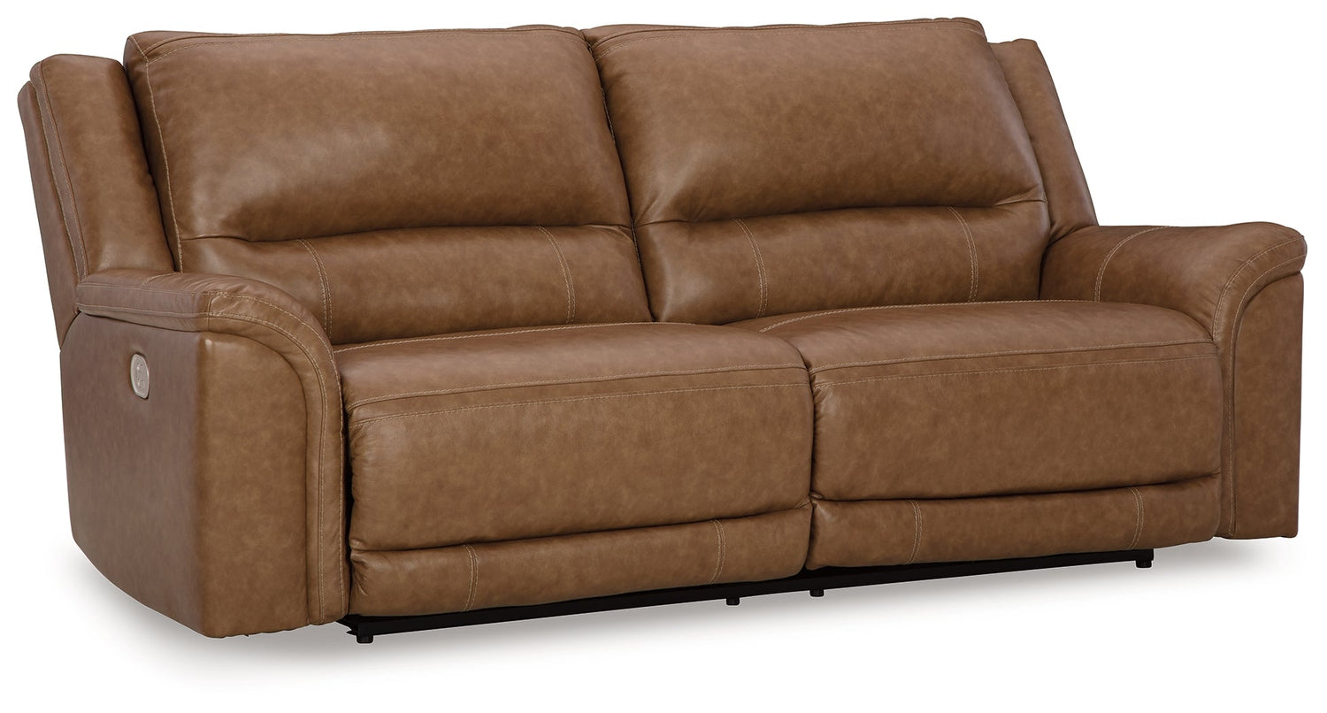 Trasimeno Caramel Power Reclining Sofa - U8281547 - Bien Home Furniture & Electronics