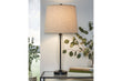 Travisburg Clear/Black Table Lamp, Set of 2 - L430814 - Bien Home Furniture & Electronics