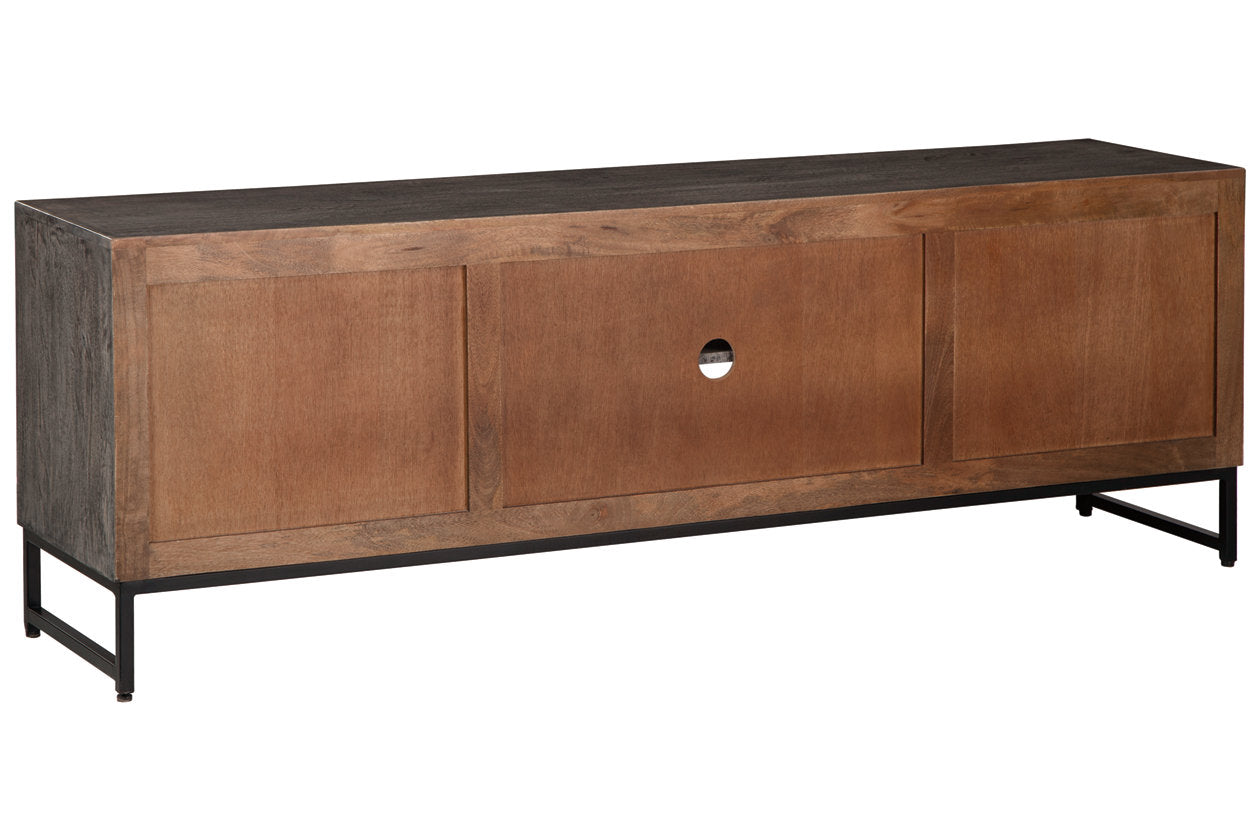 Treybrook Distressed Gray Accent Cabinet - A4000512 - Bien Home Furniture & Electronics