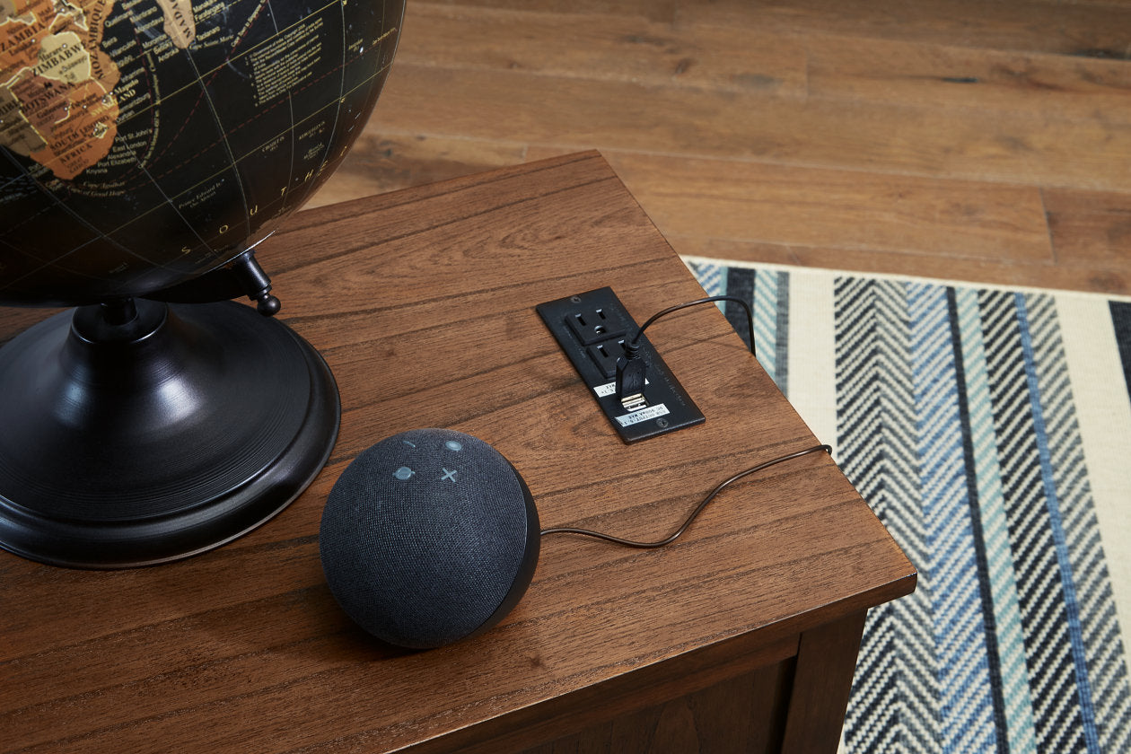 Treytown Brown Chairside End Table - T300-117 - Bien Home Furniture & Electronics