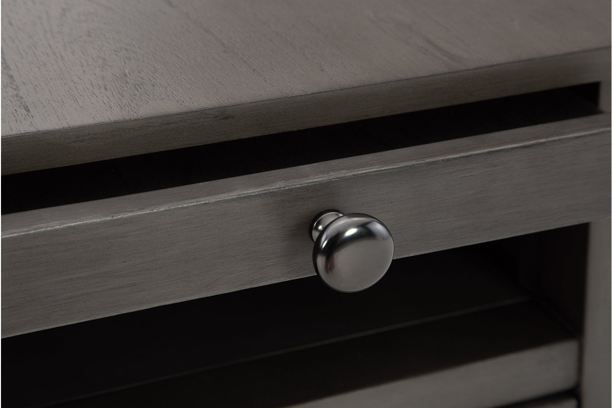 Treytown Gray Chairside End Table - T300-317 - Bien Home Furniture & Electronics