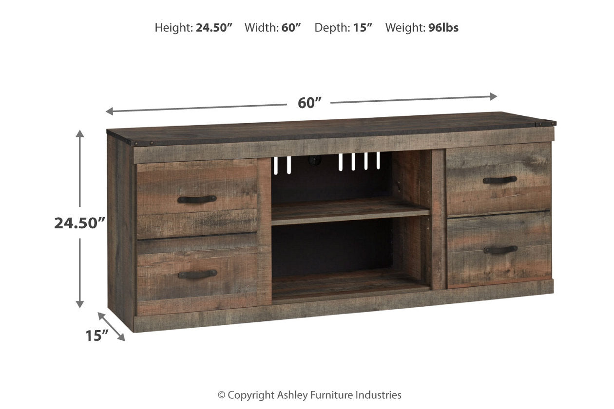 Trinell Brown 60" TV Stand - EW0446-268 - Bien Home Furniture & Electronics