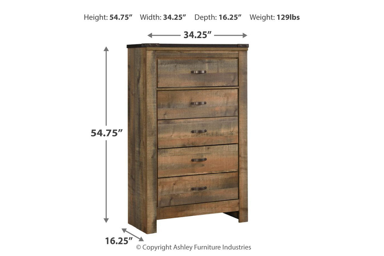 Trinell Brown Chest of Drawers - B446-46 - Bien Home Furniture & Electronics