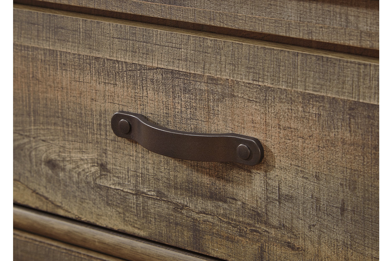 Trinell Brown Full Bookcase Bed with 2 Storage Drawers - SET | B100-12 | B446-50 | B446-65 | B446-84 - Bien Home Furniture & Electronics