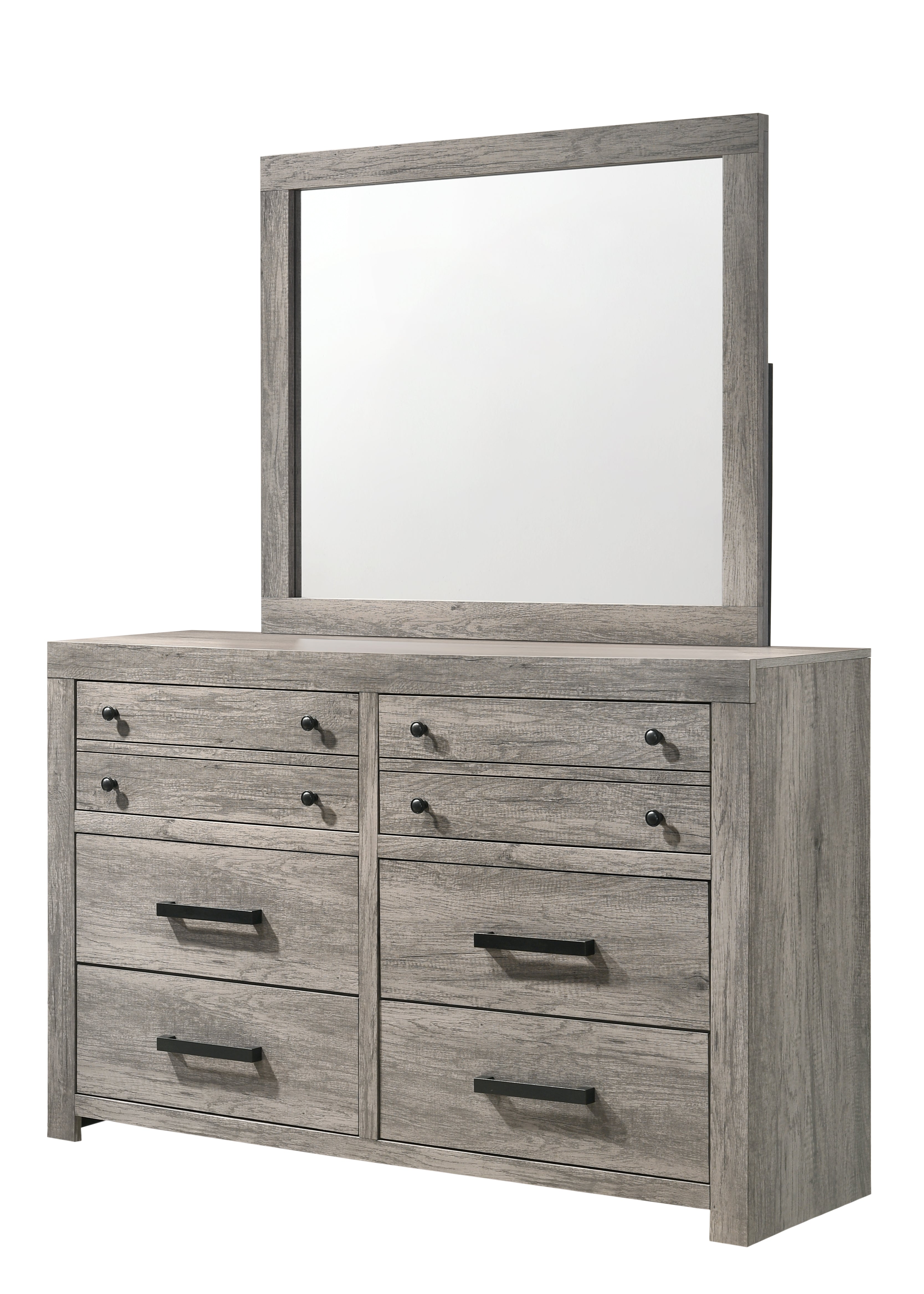 Tundra Gray Dresser - B5520-1 - Bien Home Furniture &amp; Electronics