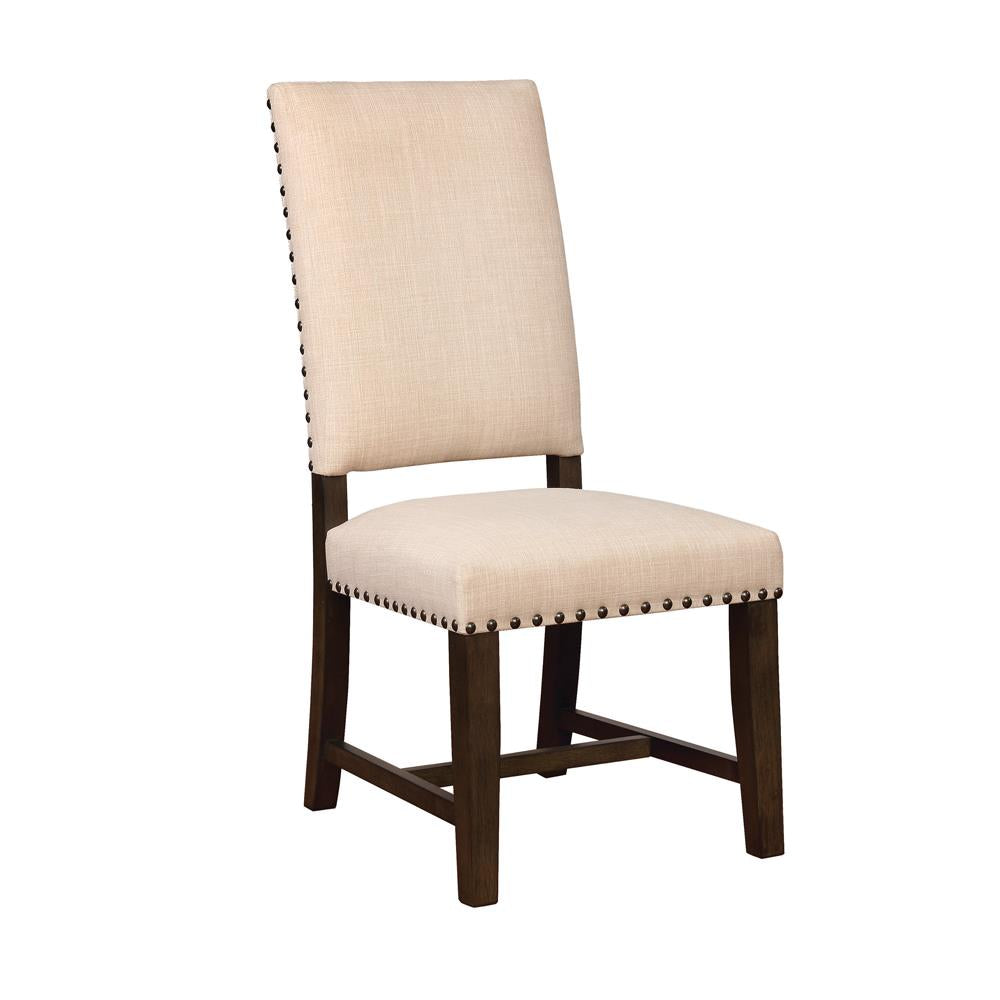 Twain Upholstered Side Chairs Beige (Set of 2) - 109143 - Bien Home Furniture & Electronics
