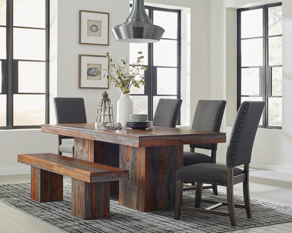Twain Upholstered Side Chairs Warm Gray (Set of 2) - 109142 - Bien Home Furniture & Electronics