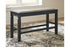 Tyler Creek Antique Black Counter Height Bench - D736-09 - Bien Home Furniture & Electronics