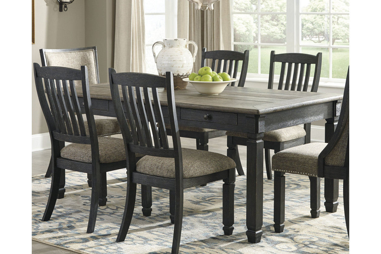 Tyler Creek Black/Gray Dining Table - D736-25 - Bien Home Furniture & Electronics