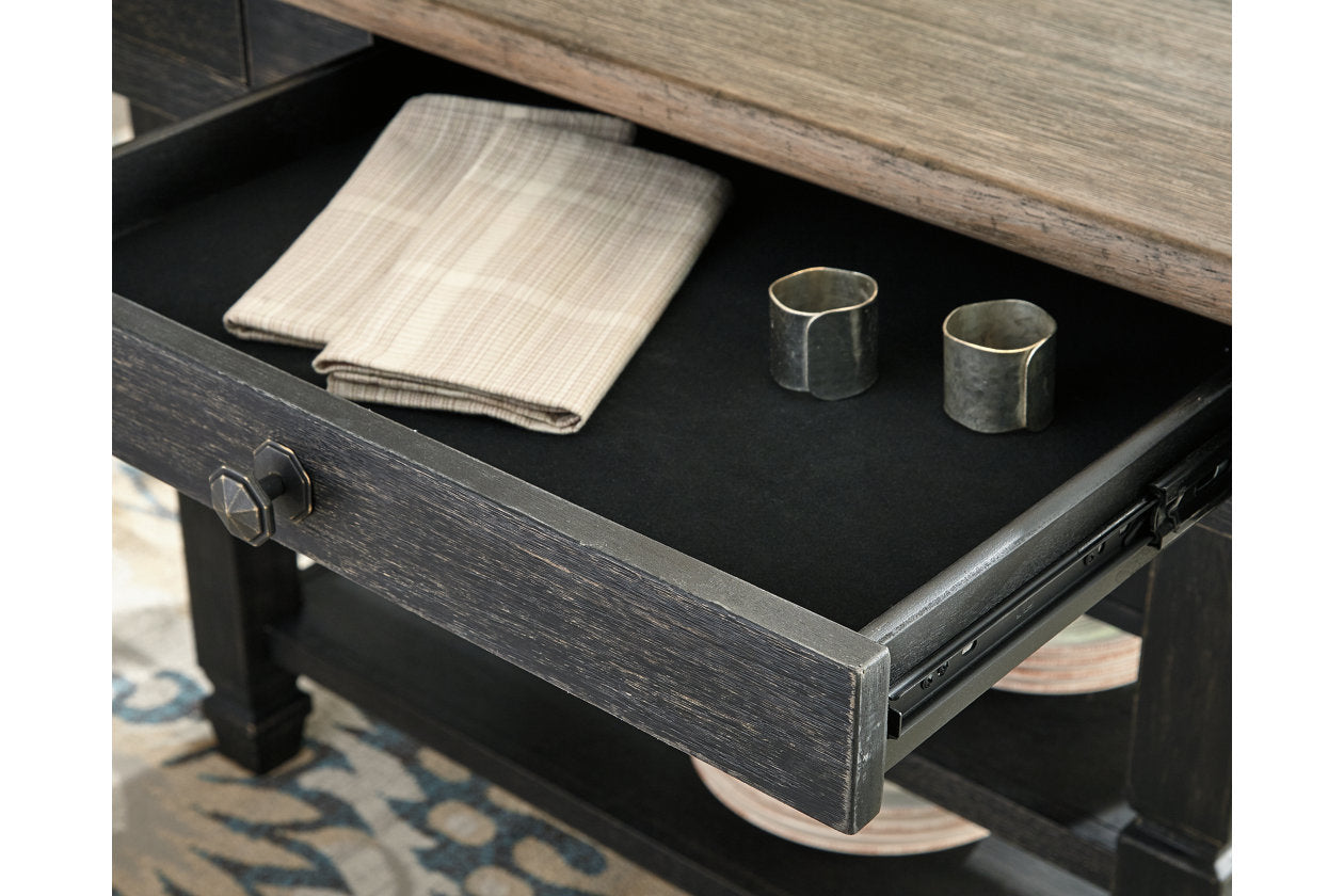 Tyler Creek Black/Gray Dining Table - D736-25 - Bien Home Furniture & Electronics