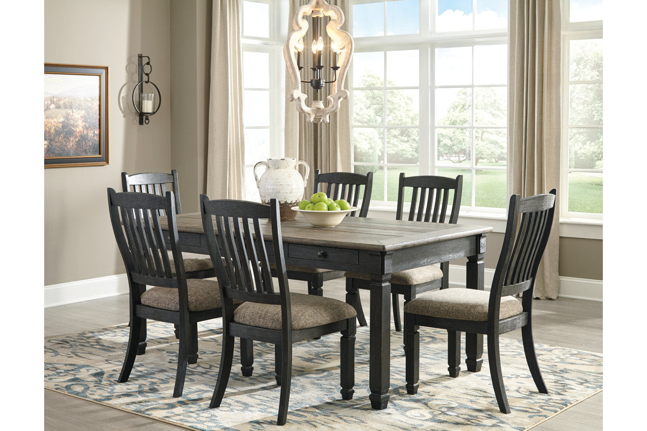 Tyler Creek Black/Gray Dining Table - D736-25 - Bien Home Furniture & Electronics