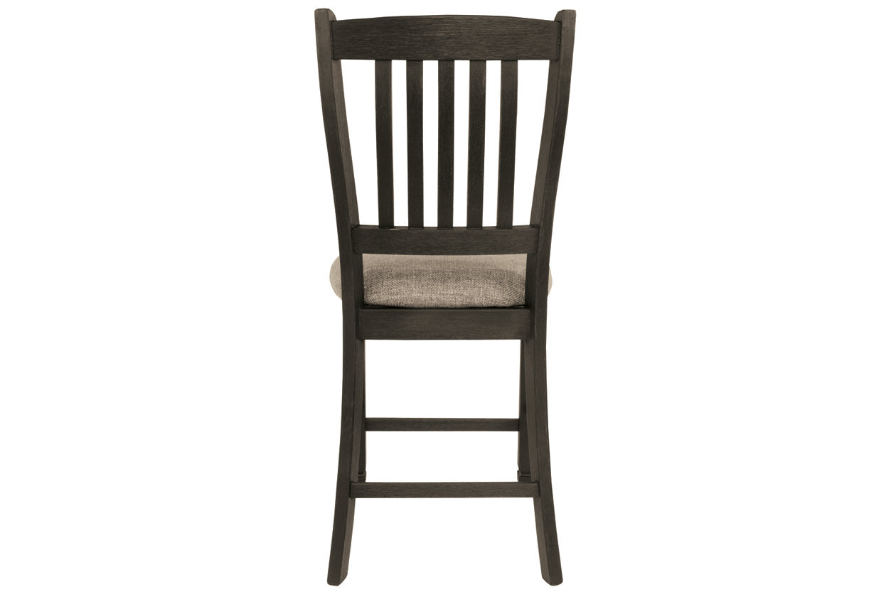 Tyler Creek Black/Grayish Brown Counter Height Barstool, Set of 2 - D736-124 - Bien Home Furniture & Electronics