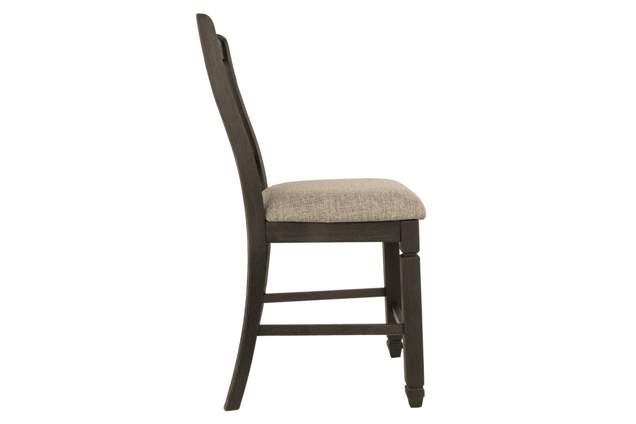 Tyler Creek Black/Grayish Brown Counter Height Barstool, Set of 2 - D736-124 - Bien Home Furniture & Electronics