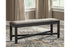 Tyler Creek Black/Grayish Brown Dining Bench - D736-00 - Bien Home Furniture & Electronics