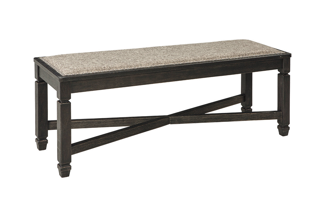 Tyler Creek Black/Grayish Brown Dining Bench - D736-00 - Bien Home Furniture & Electronics