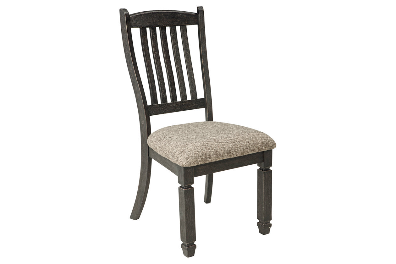 Tyler Creek Black/Grayish Brown Dining Chair, Set of 2 - D736-01 - Bien Home Furniture & Electronics