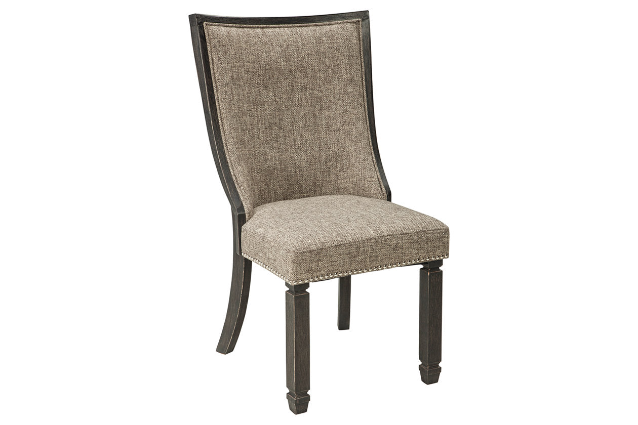 Tyler Creek Black/Grayish Brown Dining Chair, Set of 2 - D736-02 - Bien Home Furniture & Electronics