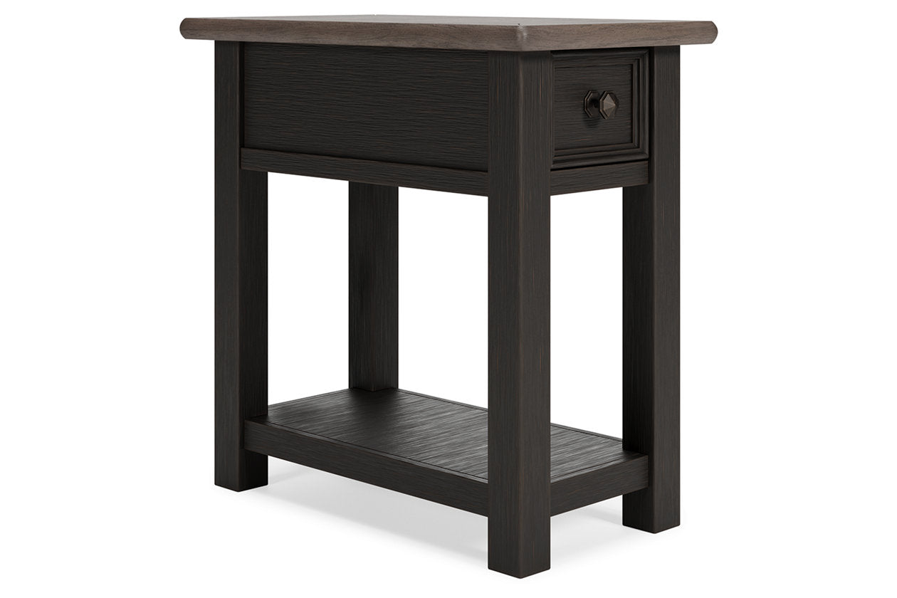 Tyler Creek Two-tone Chairside End Table - T736-107 - Bien Home Furniture & Electronics