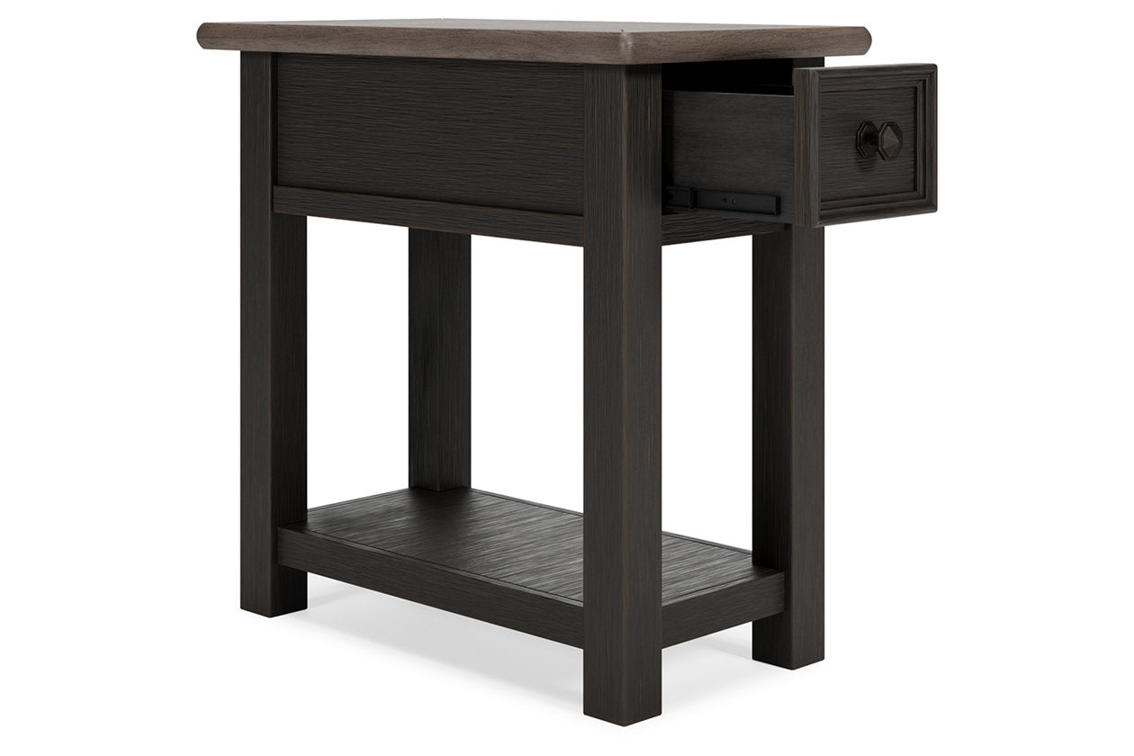 Tyler Creek Two-tone Chairside End Table - T736-107 - Bien Home Furniture & Electronics