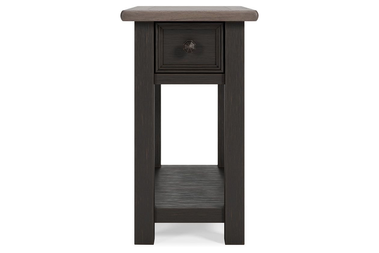 Tyler Creek Two-tone Chairside End Table - T736-107 - Bien Home Furniture & Electronics