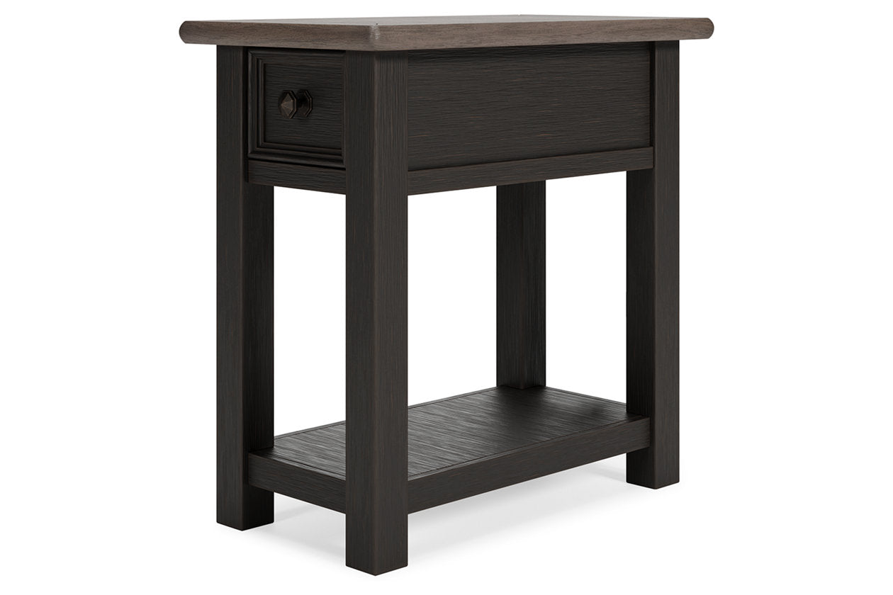 Tyler Creek Two-tone Chairside End Table - T736-107 - Bien Home Furniture & Electronics