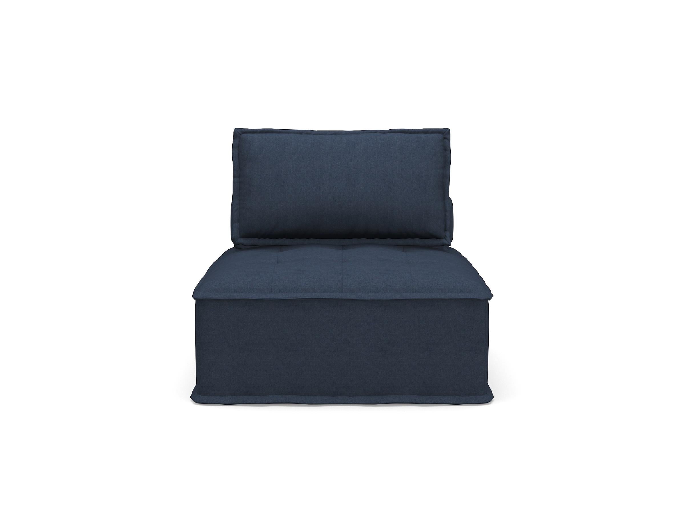 Ulrich Blue Modular Loveseat - 9545BU-2* - Bien Home Furniture &amp; Electronics