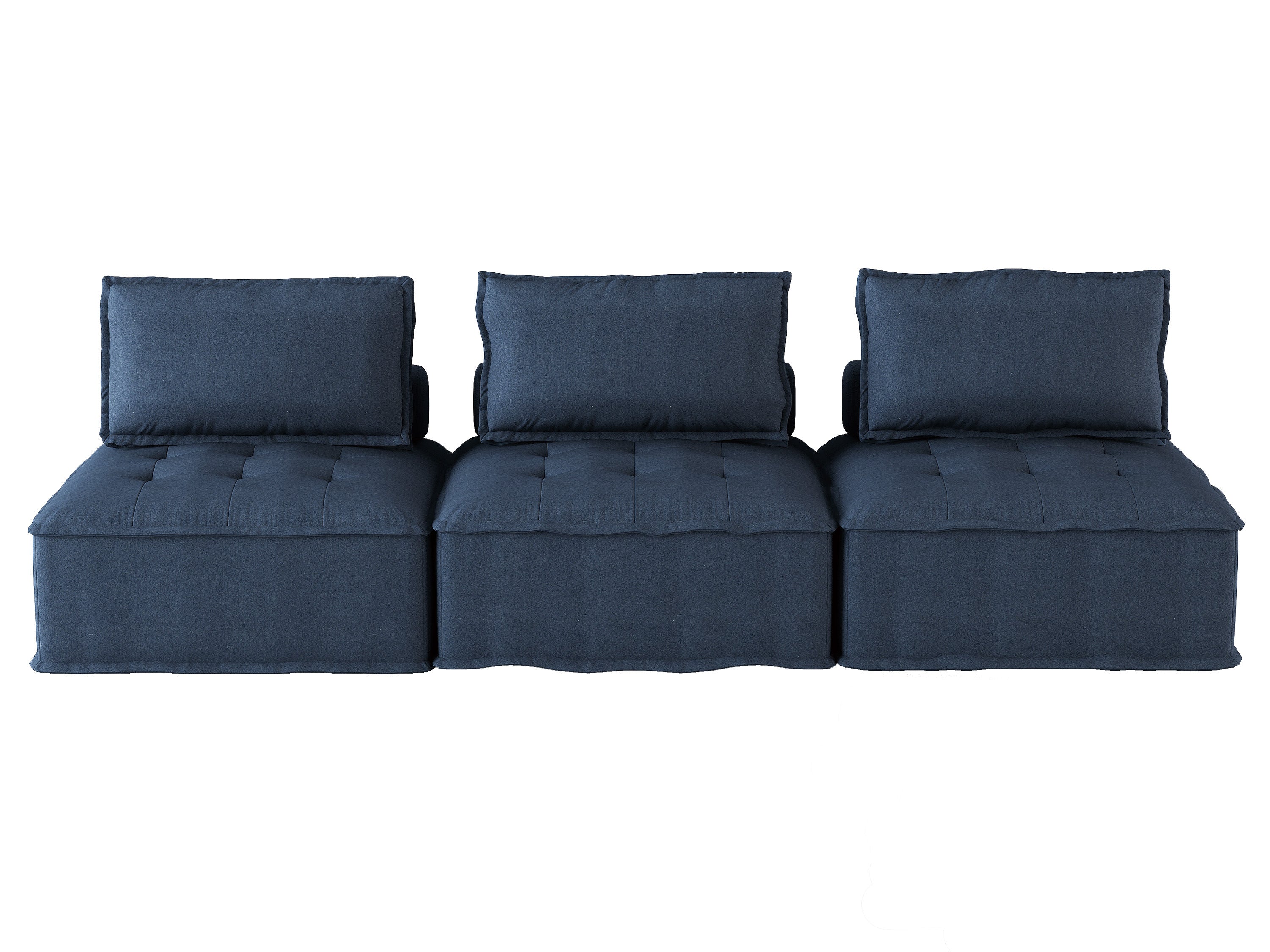 Ulrich Blue Modular Sofa - 9545BU-3* - Bien Home Furniture & Electronics